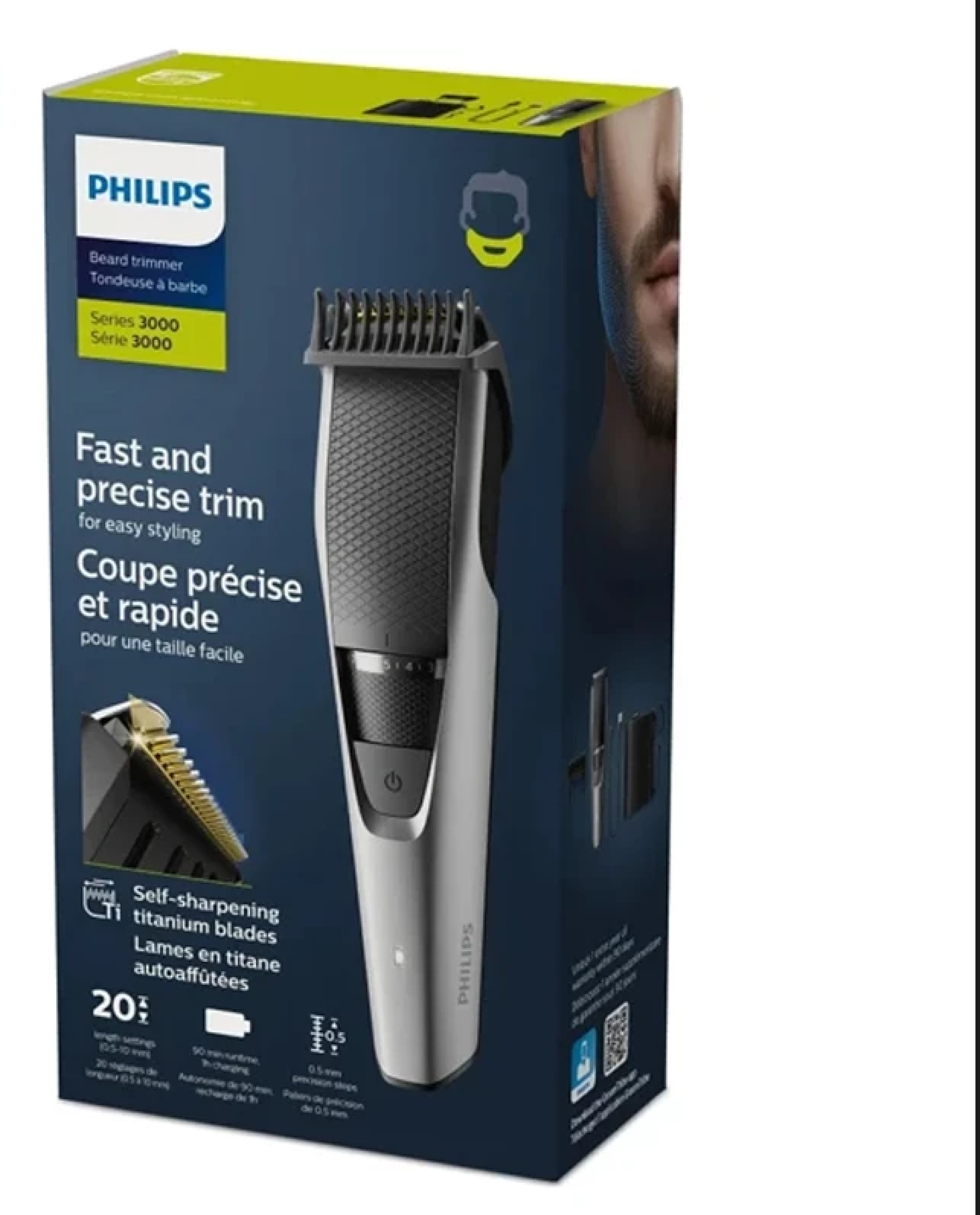 ماشین اصلاح فیلیپس اصلی مدل سری 3000/ BT3222